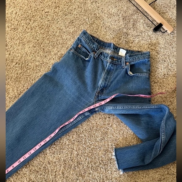 Vintage Levi’s 550 High Waisted Relaxed Fit Tapered Leg Jeans Orange Tab 
Sz 29 - Picture 11 of 12